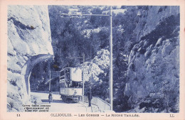Ollioules - Les Gorges - Rochetaillee - Tramway   - CPA °J - Ollioules