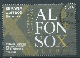 ESPAGNE SPANIEN SPAIN ESPAÑA 2021 CENT BIRTH NACIMIENTO KING ALFONSO X USED ED 5537 MI 5587 YT 5291 SC 4575 SG 5537 - Used Stamps