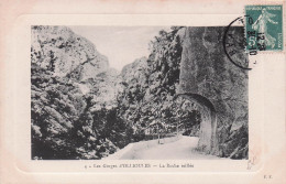 Ollioules - Les Gorges - La Roche Taillee - CPA °J - Ollioules