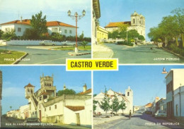 Castro Verde - Vistas / Praça Salazar / Álvaro Romano Colaço / Jardim Público - Beja