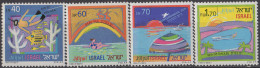 ISRAEL - Tourisme: Les Mers D'Israël - Unused Stamps (without Tabs)