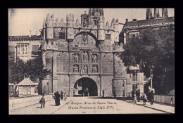 Antigua Postal Burgos Arco De Santa María Museo Provincial - Burgos