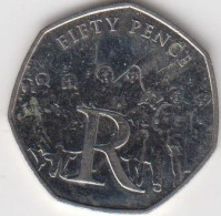 Isle Of Man 50p Coin Victory 'R' 2020 (Small Format) Circulated - Île De  Man