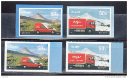 ISLANDIA 2013 - EUROPA - CAMIONES - Unused Stamps