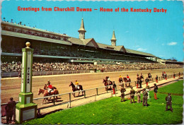 Kentucky Louisville Greetings From Churchill Downs Home Of The Kentucky Derby - Louisville