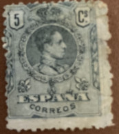 Spain 1909  King Alfonso XIII 5 C - Used - Usados