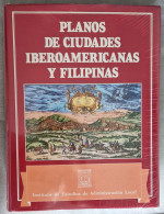 Libro Planos De Ciudades Iberoamericanas Y Filipinas 2 Tomos Obra Completa Del Instituto Estudios De Administracion Loca - Cultural