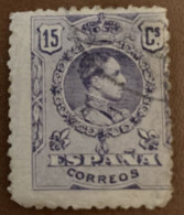 Spain 1909  King Alfonso XIII 15 C - Used - Usados