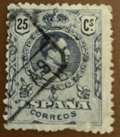 Spain 1909  King Alfonso XIII 25 C - Used - Usados