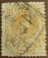 Spain 1917  King Alfonso XIII 15 C - Used - Usados
