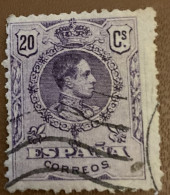 Spain 1917  King Alfonso XIII 20 C - Used - Usados