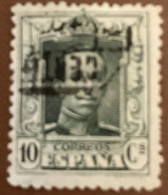 Spain 1922  King Alfonso XIII 10 C - Used - Usados