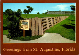 Florida St Augustine Cobu Line Defense Line - St Augustine