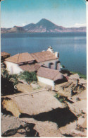 Guatemala Postcard Sent To Germany 9-2-1959 Lake Atitlan - Guatemala