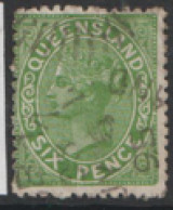 Queensland  1882  SG  170  6d    Fine Used   - Oblitérés