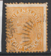 Queensland  1890  SG  193  4d    Fine Used   - Oblitérés