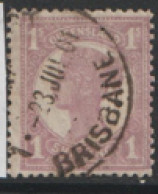 Queensland  1897  SG  251   1s    Fine Used   - Used Stamps