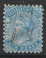 South Australia  1883  SG  185 6d   P 10  Fine Used  - Used Stamps