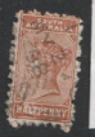 South Australia  1883  SG  191  1/2d    P 13  Fine Used  - Used Stamps