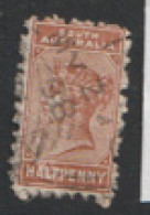 South Australia  1883  SG  191  1/2d    P 13  Fine Used  - Gebraucht