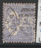 South Australia  1894  SG  236   2.1/2  Violet Bliue   P13  Fine Used    - Usati