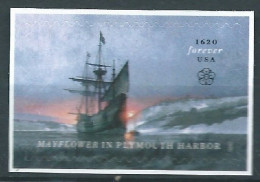 VERINIGTE STAATEN ETATS UNIS USA 2020 400TH ANNIV ARRIVAL OF MAYFLOWER AT PLYMOUTH HARBOR F MNH SN 5524 MI 5762 YT 5371 - Nuovi