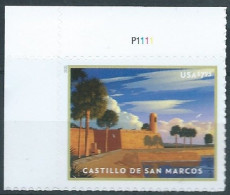 VERINIGTE STAATEN ETATS UNIS USA 2021 CASTLE OF SAN MARCOS, ST. AUGUSTINE (FLORIDA) $7.95 MNHSN 5554 MI 5787 YT 5396 - Unused Stamps