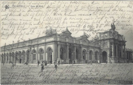 Bruxelles Gare Du Midi 1912 Animée - Chemins De Fer, Gares