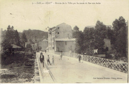 10 Bar Sur Seine Entrée De La Ville Par La Route De Bar Sur Aube  1917  - Bar-sur-Aube