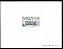 MALI(1972) Locomotive. Deluxe Sheet. Locomotive 141 Of Thiés-Bamako Line, 1927. Scott No 197, Yvert No 199. - Mali (1959-...)