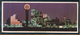 °°° GF36 - USA - TX - DALLAS AFTER DARK - 1981 With Stamps °°° - Dallas