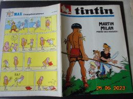 Tintin N° 14   De 1970 Couverture Martin Milan Godart Photo Geante Football  F.C. Bruges - Tintin