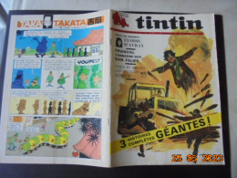 Tintin N° 29    De 1970  Couverture Aidans Les Franval - Tintin