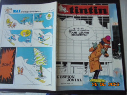 Tintin N° 51    De 1970   Couverture L'espion Jovial Lhun Et Lôtre - Tintin
