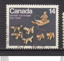 Canada, Traîneau à Chiens, Dog Sledge, Dogs, Chien, Art, Sculpture, Inuit, Indiens D'Amérique, Amérindien, Amerindian, - Dogs