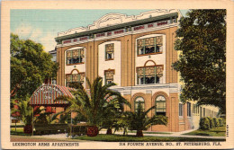 Florida St Petersburg The Lexington Arms Apartments 1955 Curteich - St Petersburg