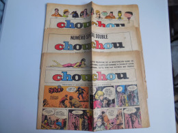 BD MAGAZINE CHOUCHOU, 1964, 3N° Dont 1 Double, Rare (ref 03.23N5/) - Other Magazines