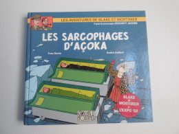 BD BLAKE ET MORTIMER LES SARCOPHAGES D'AÇOKA, TIRAGE Limité N°7955.............(ref 03.23N5/) - Blake & Mortimer