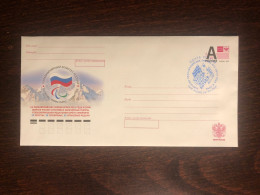 RUSSIA  ORIGINAL COVER 2014 YEAR  PARALYMPIC GAMES SOCHI SPORTS HEALTH MEDICINE - Lettres & Documents