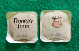 Tennesee Farm Yoghurt Caps - Milk Tops (Milk Lids)