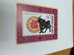 Marshall Islands Stamp New Year Ox 1997 MNH - Koeien