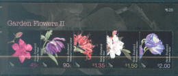 NEW ZEALAND - USED/OBLIT. - 2004 - GARDEN FLOWERS MAGNOLIA RHODODENDRON - Yv BLOC 187 -  Lot 25715 - Hojas Bloque