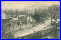 * NOYELLES SUR MER - Rue De La Gare - Hôtel Des Voyageurs - Animée - Edit. HOTEL DES VOYAGEURS - 1915 - Noyelles-sur-Mer