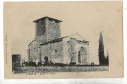 Lescure-d'Albigeois (81) : L'église En 1905 PF. - Lescure