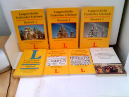 Konvolut: 7 Diverse Bände Russische Erzählungen Und Langenscheidts Russische Lehrbücher. - Schulbücher