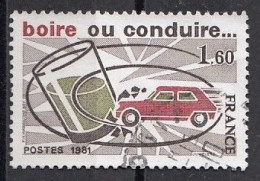 FRANCE 2278,used,falc Hinged - Unfälle Und Verkehrssicherheit