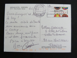 ESPAGNE ESPANA SPAIN AVEC YT 4640 TOURISME TURISMO - SEVILLE SEVILLA TORRE GIRALDA - Lettres & Documents