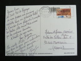 ESPAGNE ESPANA SPAIN AVEC YT 4645 ORGANISATION NATIONALE DES GREFFES MEDECINE - MALLORCA - Cartas & Documentos