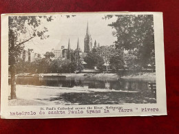 Photo Melbourne, Railway Station  Et Cathedrale - Melbourne