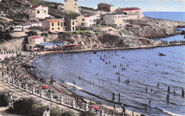 Sanary Sur Mer - Plage De Port Issol - CPSM °J - Sanary-sur-Mer